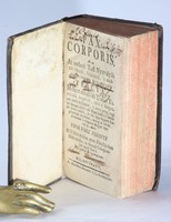 1774 - Pápai Páriz Ferentz - Pax corporis Korabeli aranyozott bőrkötésben teljes példány !!