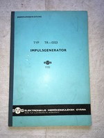 EMG-1153 impulzusgenerátor gépkönyve