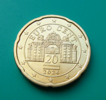 Ausztria – 20 euro cent – 2024 -  Belvedere palota