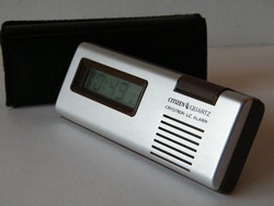Citizen quartz crystron lc alarm japán asztali óra (1970)