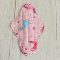 Washable pad 31 cm / pink unicorn / intimate pad, washable cloth pad, night pad