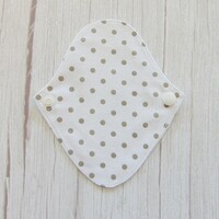 Washable Tanga Sanitary Pad / Grey Dotted