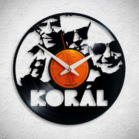 Korál – bakelit falióra