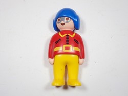 Retro játék műanyag tűzoltó ember figura