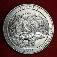 2011.  Olympic emlék USA negyed dollár (457)