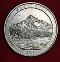 2010.  Mountain Hood emlék USA negyed dollár (474)