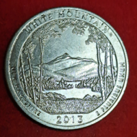 2013.  White Mountain emlék USA negyed dollár (401)