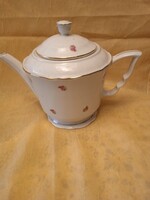 Zsolnay porcelán manófüles teás kanna