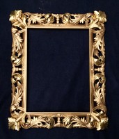 Carved, gilded wood, painting or mirror frame!