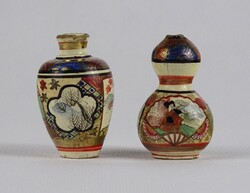 1T106 Antik japán SATSUMA váza 2 darab