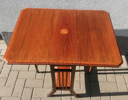 Rare, old folding wooden court table