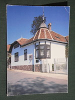 Képeslap,Zebegény,Szőnyi István múzeum látkép,részlet, 1990-