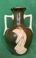 Antik japanizáló Art nouveau váza!