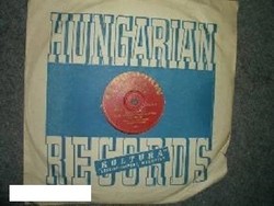 Supraphon bakelit lemez, nagylemez LP, hanglemez