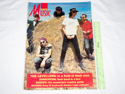 Making Music 1993/10 Levellers Sunscreem His Name Is Alive Prince Hiatt Teenage Fanclub