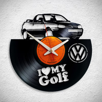 VW Golf Kabrió – bakelit falióra