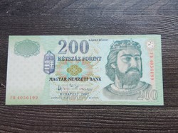 200 forint 2007 EF+