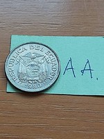 ECUADOR 20 CENTAVOS 1980 Acél nikkel bevonattal,  #AA
