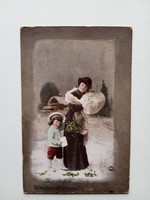 ZA586.14 Karácsonyi lap -  Wieselburg - 1916 - Nagy Lajos  inf. Reg. Nr.83 Wien Florisdorf