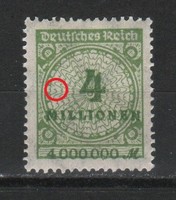 Tévnyomatok, érdekességek  1313 (Reich) Mi 316 A P HT    3,00 Euró  postatiszta