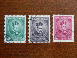 1935. Pázmány Péter, pecsételt teljes sor /1.000,-Ft/