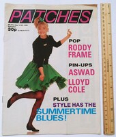 Patches 1988/8/12 Aswad + Michael Hutchence INXS + Lloyd Cole poszterek Roddy Frame