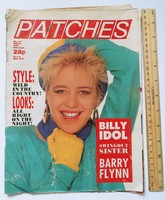 Patches 1987/2/28 Swing Out Sister + Billy Idol poszterek Barry Flynn B Brookes Julian Cope