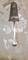 ART DECO EZÜSTÖZÖTT TORTALAPÁT -JELZETT (20)