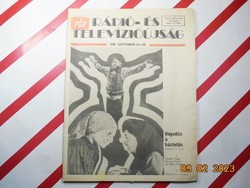 Régi retro - rtv - Rádió-és Televízióújság - 1990. szeptember 24-30. - Születésnapra ajándékba.