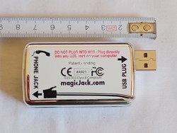 MAGIC JACK USB TELEFONHÍVÓ ESZKÖZCSATLAKOZÓ - A921