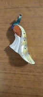 Porcelain peacock drasche