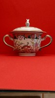 HERENDI Paon de Peking mintás kígyó fogós fedeles csésze