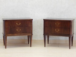 Klasszicista stílusú éjjeliszekrény [ J - 16 ]