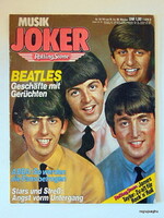 1979 október 30  /  MUSIK JOKER / NÉMET  /  Ssz.:  23481