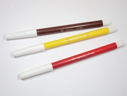 Retro piros, barna. sárga színű filc 3 db - P Color márka