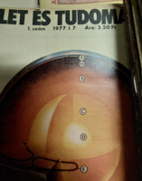 Élet és tudomány 1977. 36 db újság egyben !  Újságot, folyóiratot  ajándékba, születésnapra is !
