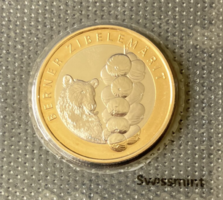 Berner Zibelemarit Berni medve hagymával 10 CHF 2011