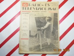 Régi retro - rtv - Rádió-és Televízióújság - 1990. augusztus 27. - Születésnapra ajándékba.