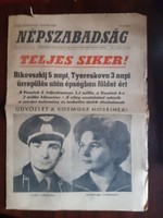 Népszabadság űrrepülés 1963.06.20.