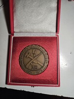 1951-1976 M.K Kiképzési gyártóüzem plakett KÍV ++