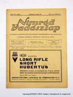 1942 július 10  /  NIMRÓD VADÁSZLAP  /  Ssz.:  12604