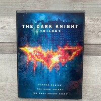 The Dark Knight Trilogy; Batman Begins, The Dark Knight, The Dark Knight Rises DVD csomag