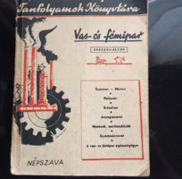 Tanfolyamok könyvtára: Vas- És Fémipar Esztergályos Népszava