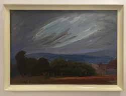 Bényi László (1909-2004) 76x106 cm!!! EREDETI olajfestménye