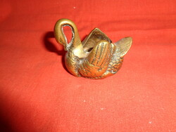 Brass Swan Statue