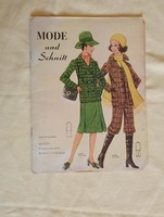 Folyóirat Magazin Divat és szabás Német Lacher Verlag Apolda 110 - 1971