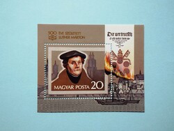 (Z) 1983. Martin Luther blokk** - (Kat.: 300.-)