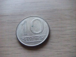 10  Złoty    1988   Lengyelország