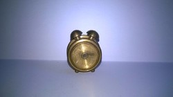 Réz miniatűr - 44. - polcdísz vagy babaház kiegészítő /Csörgő óra/