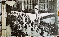 KORONÁZÁS BUDA 1916 UTOLSÓ MAGYAR KIRÁLY IV. KÁROLY KORABELI FOTÓ - FOTÓLAP SZENT KORONA